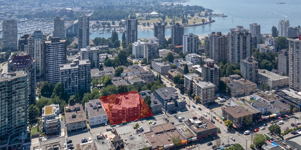 1045 Burnaby Street in the West End of Vancouver.