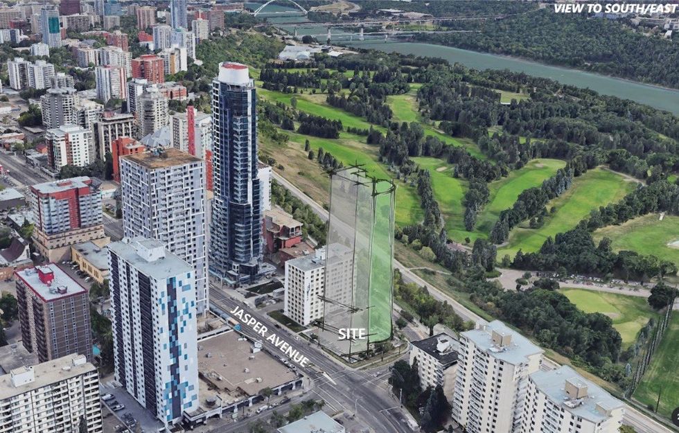 12021 Jasper Avenue in Edmonton.