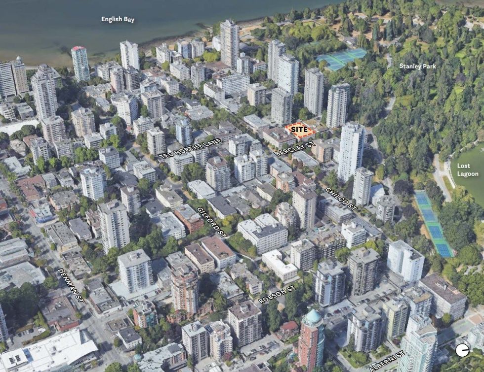 2030 Barclay Street in the West End of Vancouver.