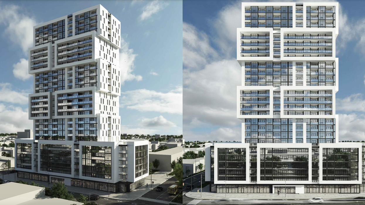 210 Islington Avenue and 99 Birmingham Street condo development