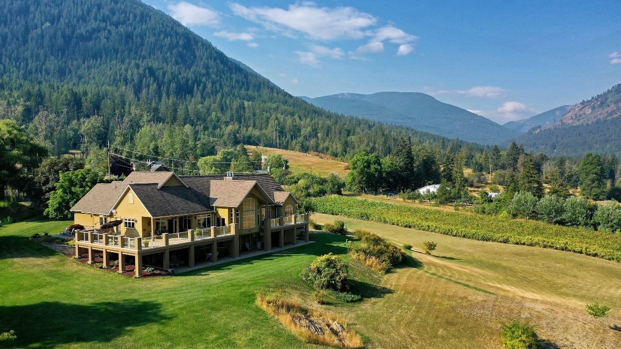 2182 Corn Creek Road in Creston, British Columbia.