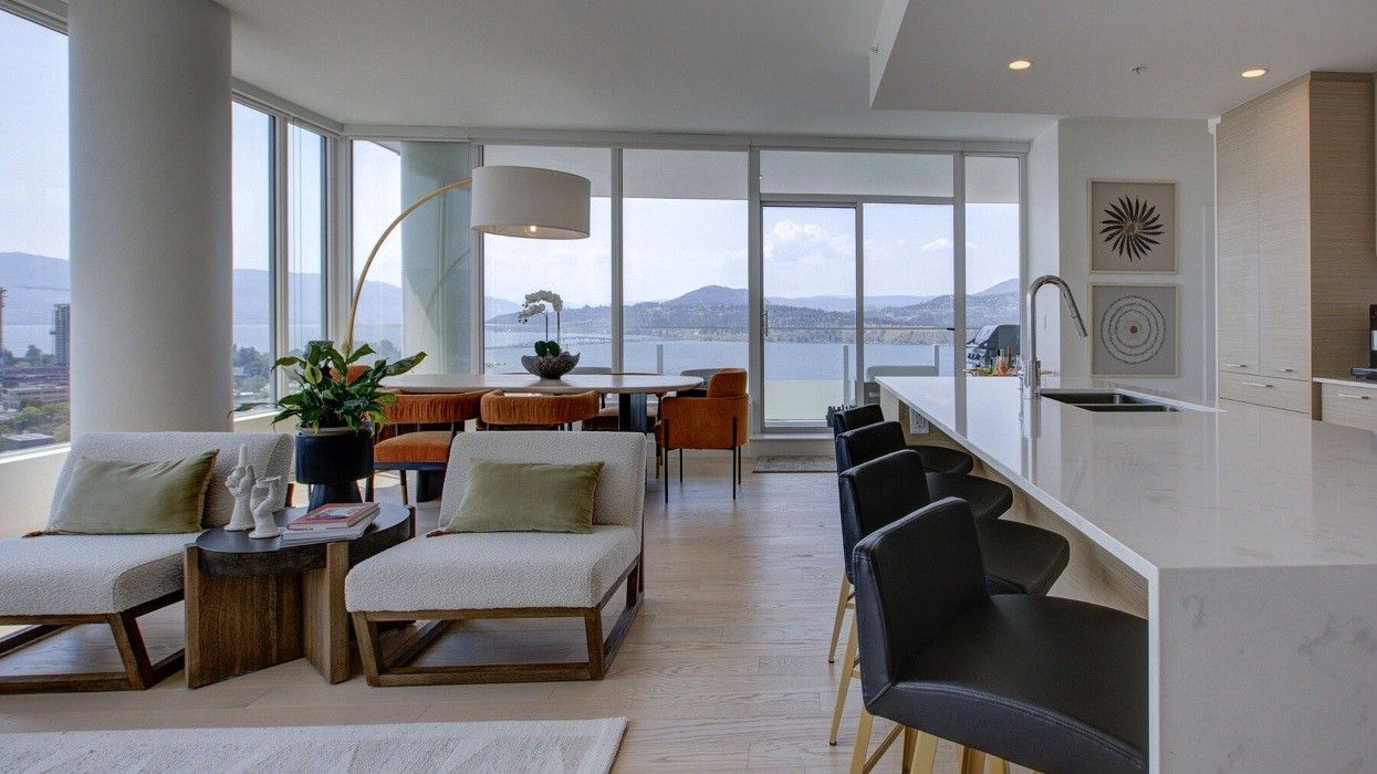 2203-1191 Sunset Drive in Kelowna, British Columbia.