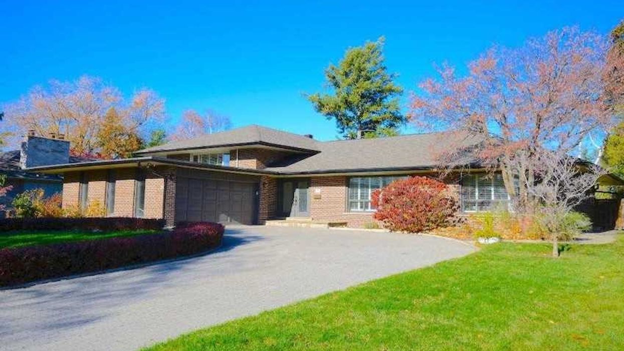 This Completely Unassuming Home That Just Sold Has A Winning Feature: An Indoor Basketball Court