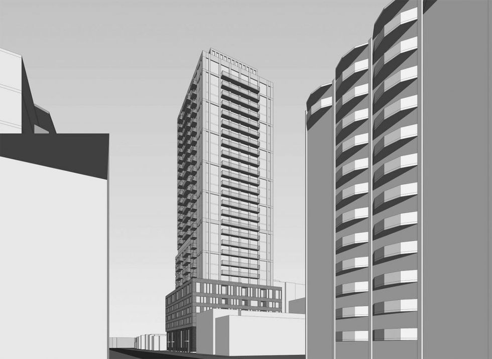 28-storey tower