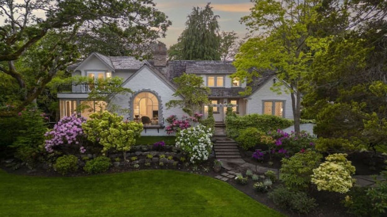 Elegant Country-Style Home Built In 1931 Hits Oak Bay Market For $3.5M