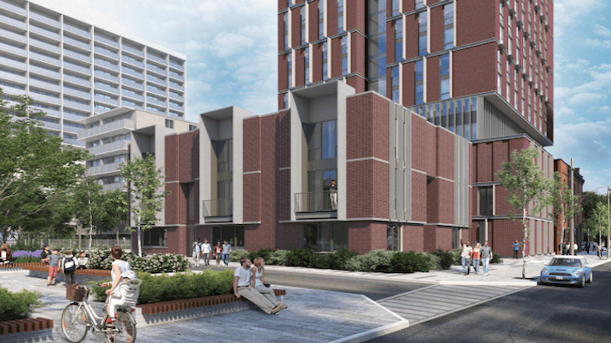 Plans for Brick 23-Storey U of T Student Residence Revamped