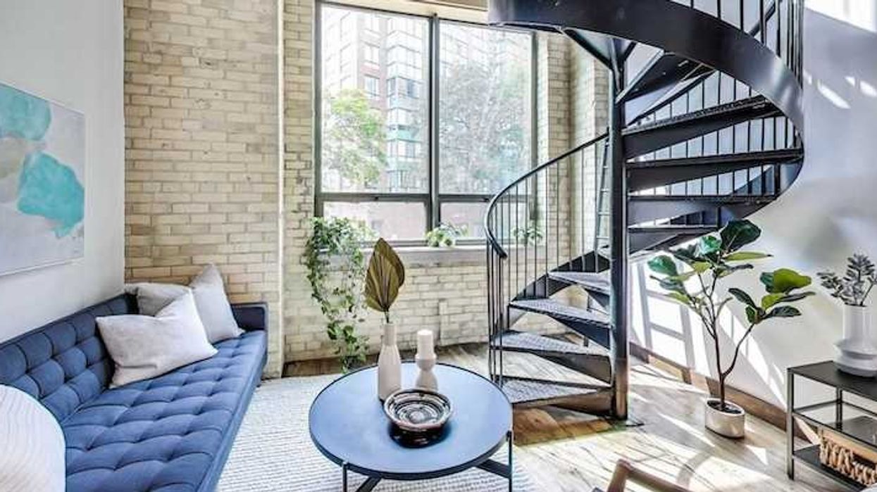 Sold: King West Loft With Spiral Staircase Sells for $24k Under Asking