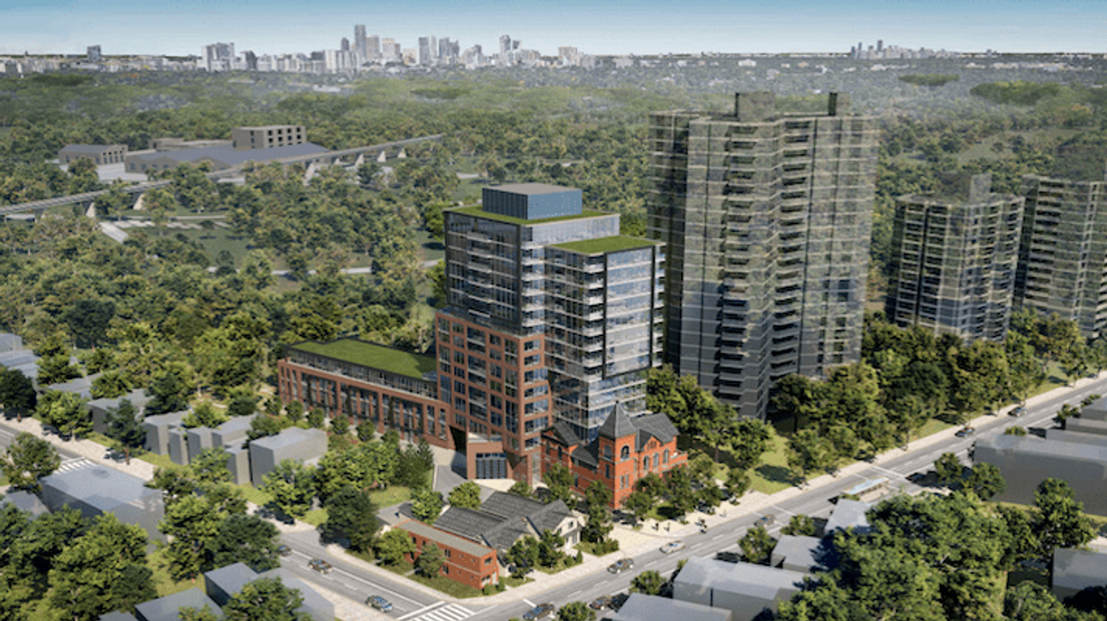 16-Storey Residence Incorporating 19th Century Heritage Schoolhouse Proposed