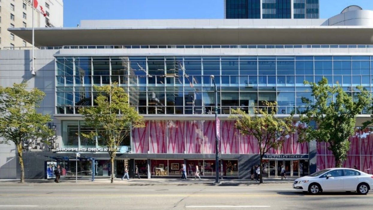 969 Robson Street in Vancouver, where office space is currently available.