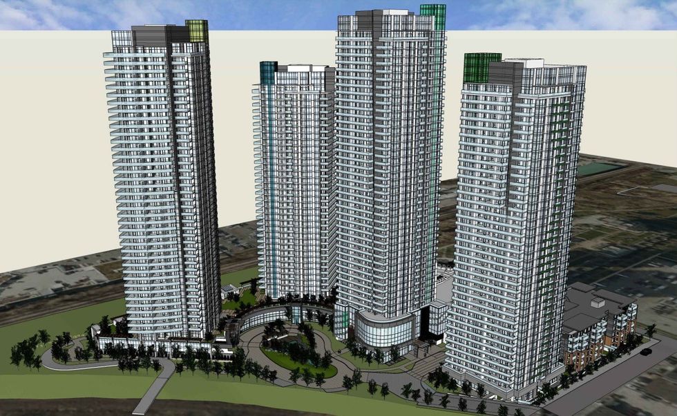 A 2023 rendering of Emerald Place at 2300 Madison Avenue in Burnaby.