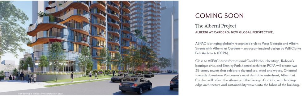 A project listed on the corporate website of Aspac Developments.