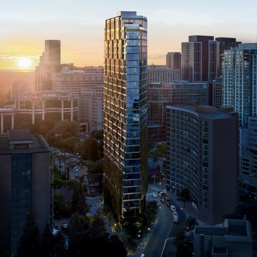 A rendering of Capital Developments's Park Road project.
