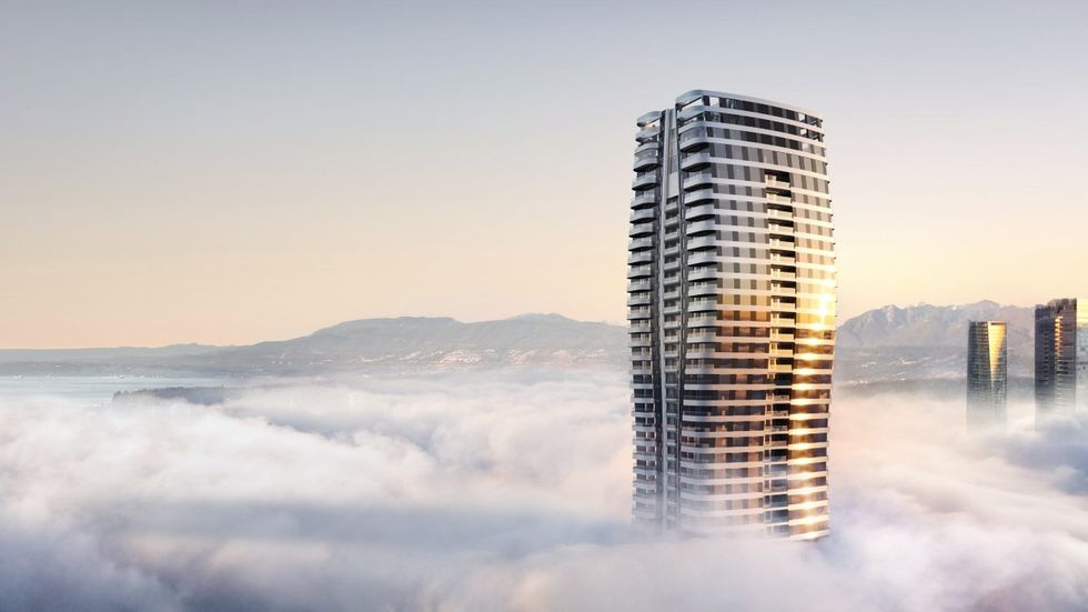 A rendering of CURV in Vancouver.