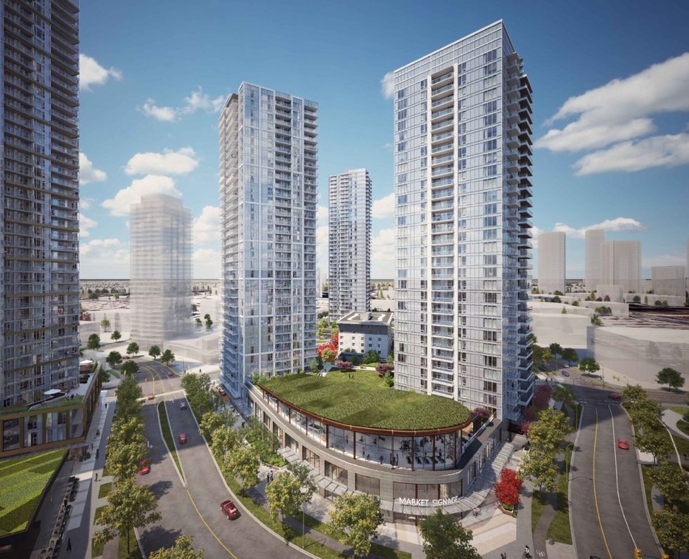 A rendering of Phase One of Georgetown West. 