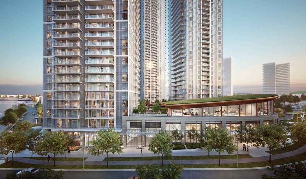 A rendering of Phase One of Georgetown West. 