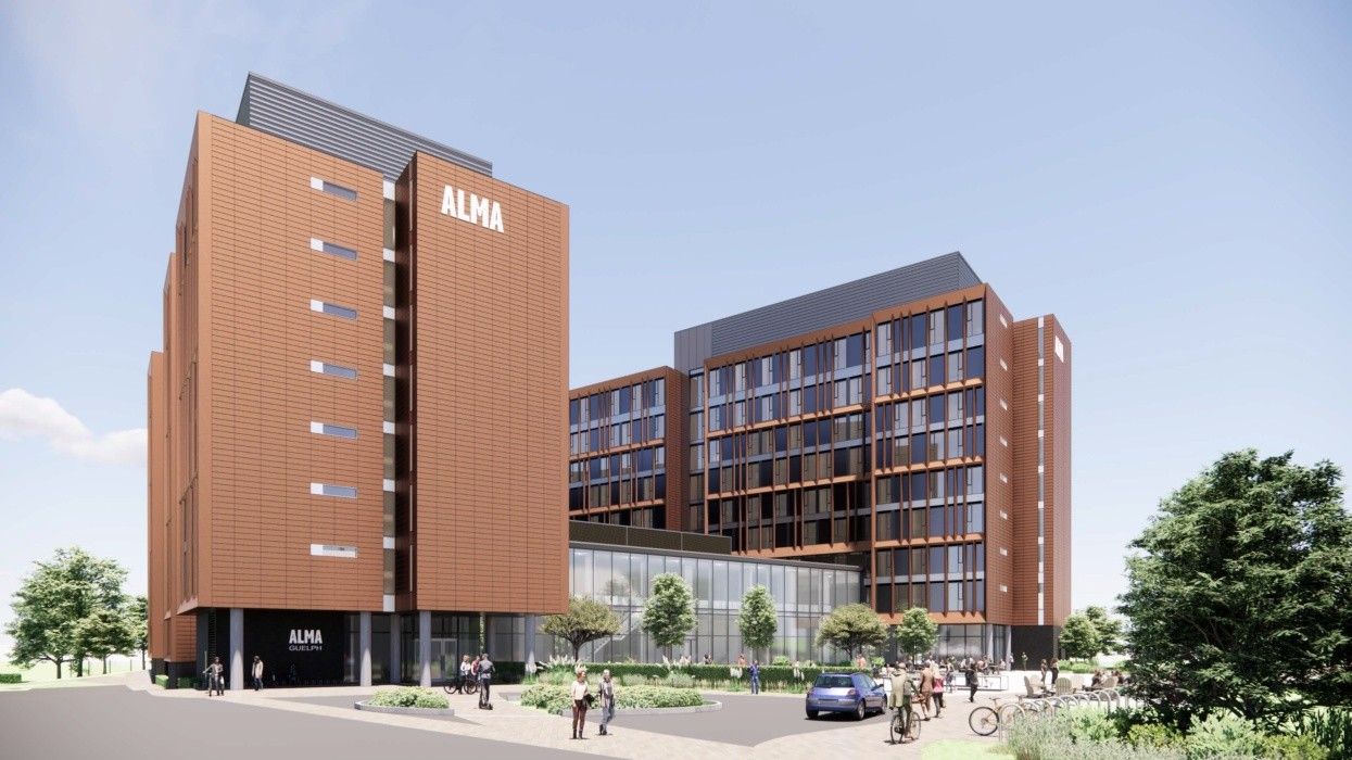 A rendering of Phase Two of ALMAR @ Guelph.