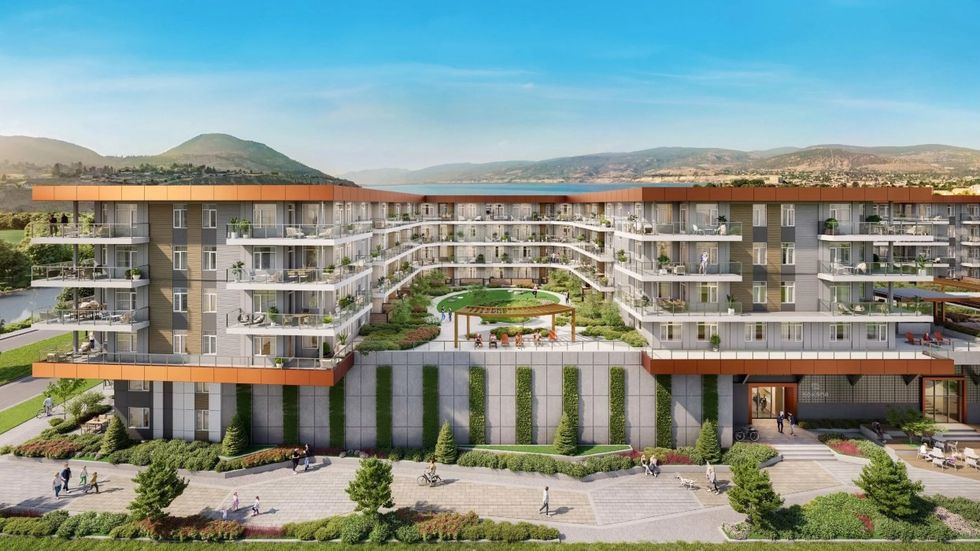 A rendering of Sokana, at 270 Riverside Drive.