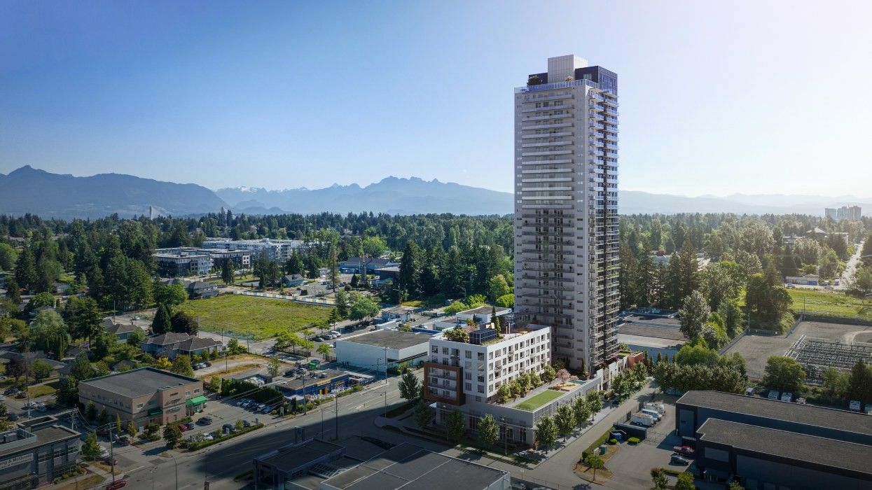 A rendering of StreetSide Developments Juno project in Surrey.