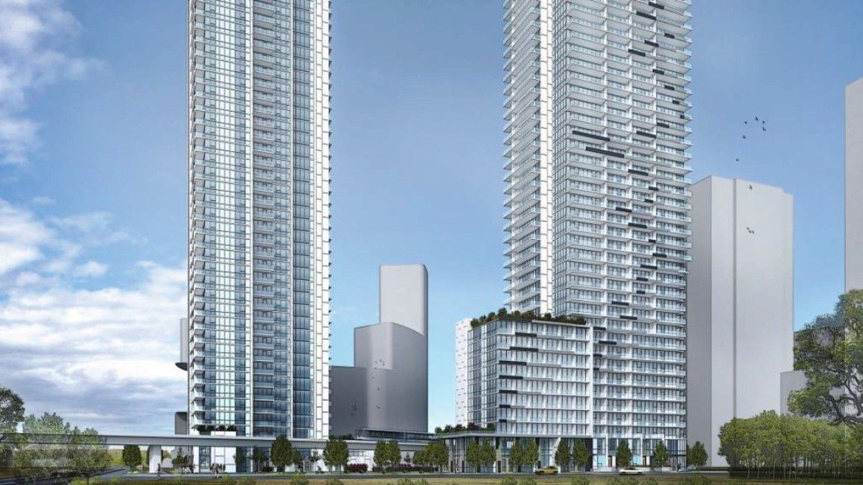 A rendering of the District Northwest project planned for 13438 105A Avenue in Surrey.