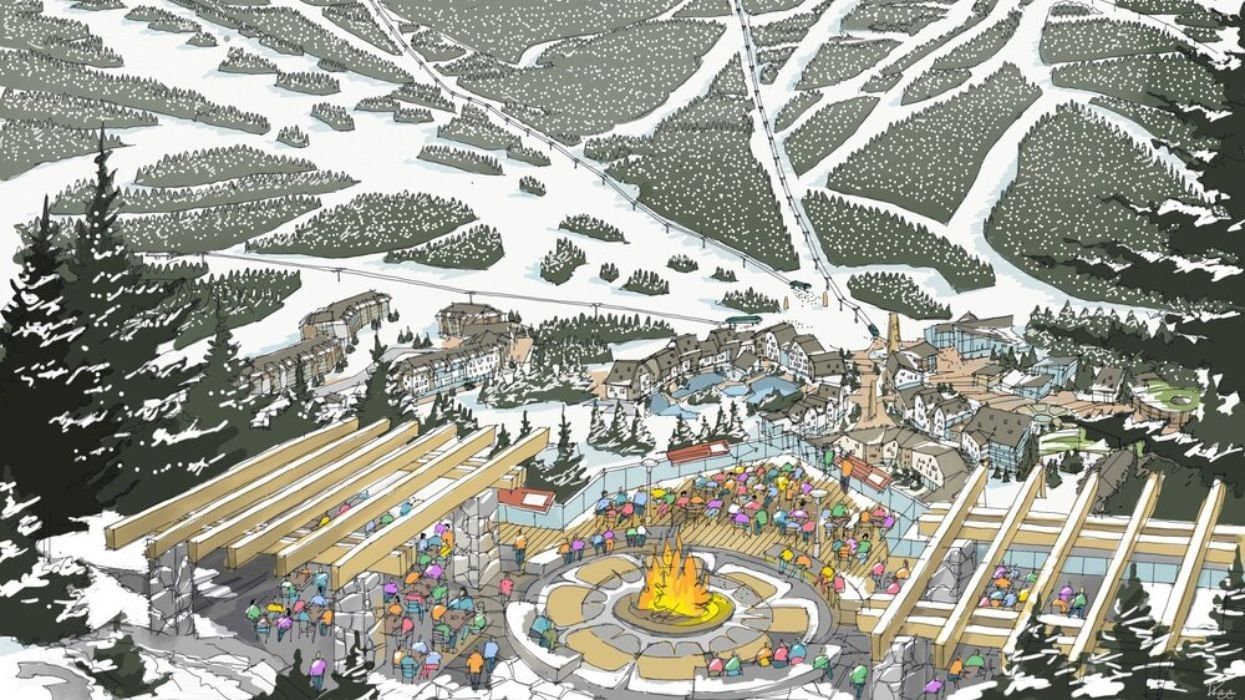A rendering of the envisioned Garibaldi At Squamish ski resort.