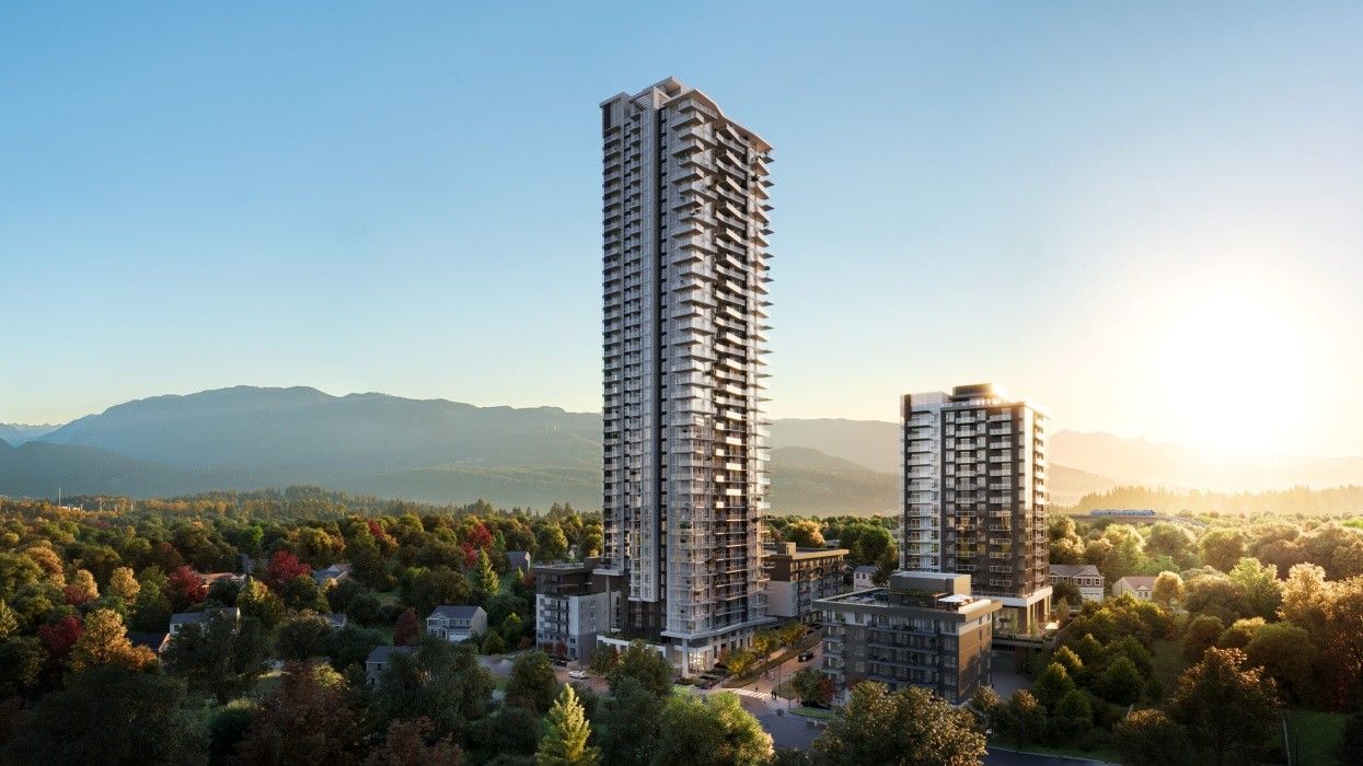 A rendering of the Gardena master plan community set for Coquitlam.