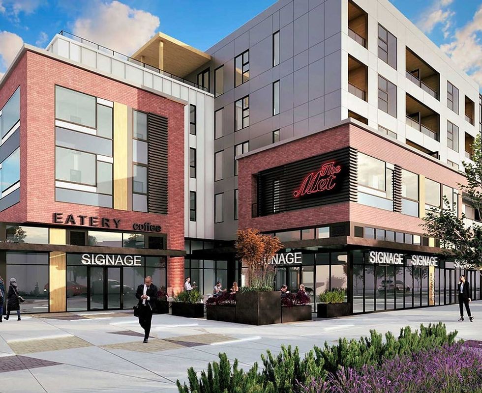 A rendering of The Met at 2245 McAllister Avenue in Port Coquitlam.