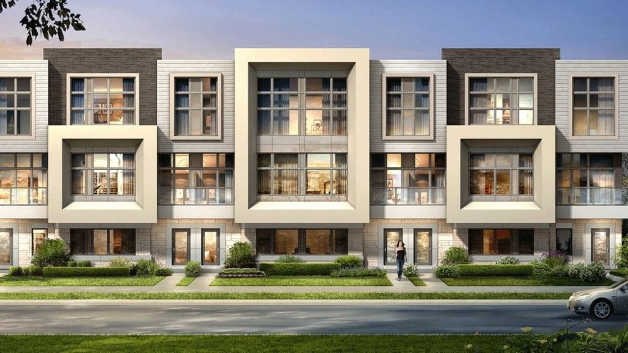 A rendering of the On The Mark project by Stateview Homes.