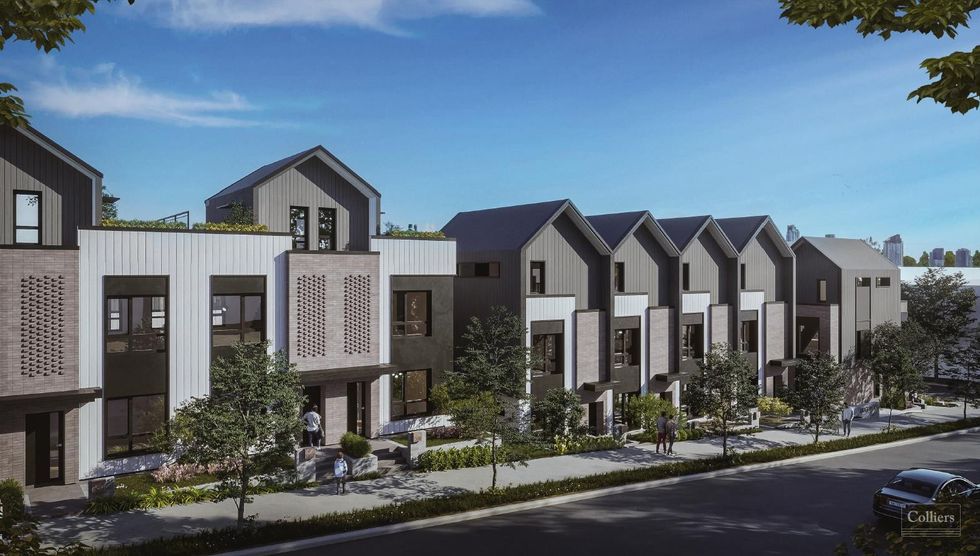 A rendering of the project planned for 1031-1045 Ridgewood Drive in North Vancouver.