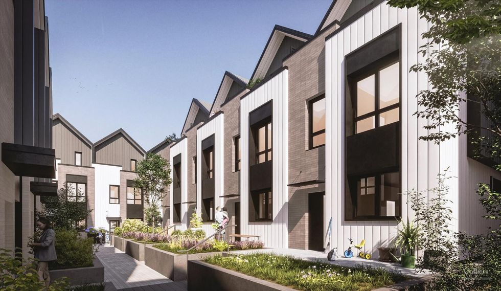 A rendering of the project planned for 1031-1045 Ridgewood Drive in North Vancouver.