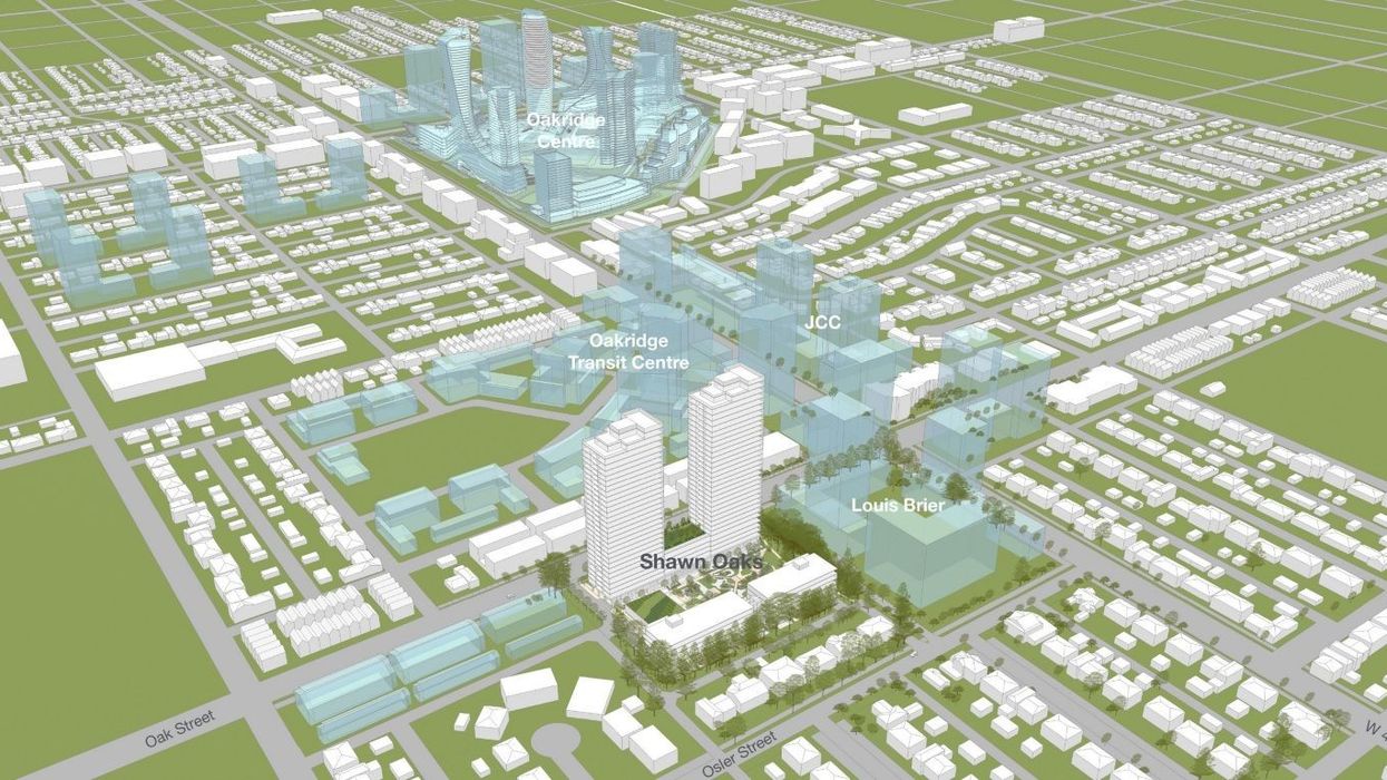 A rendering of the Shawn Oaks proposal by Landmark Premiere Properties.