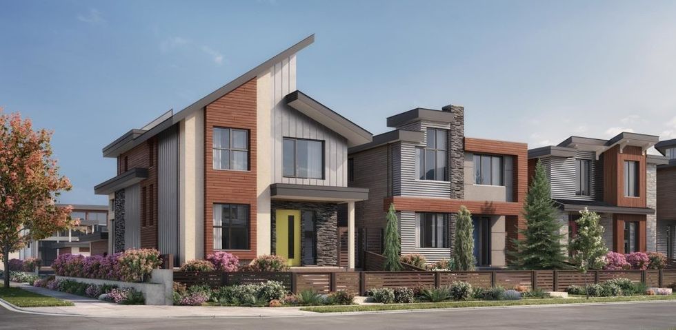 A rendering of the Venda project planned for Trites Road and Buchanan Road in Richmond. / iFortune Homes