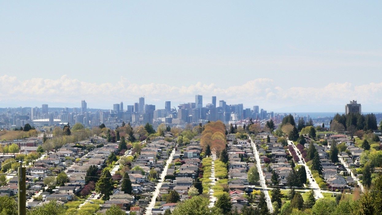 A residential neighbourhood in Burnaby.