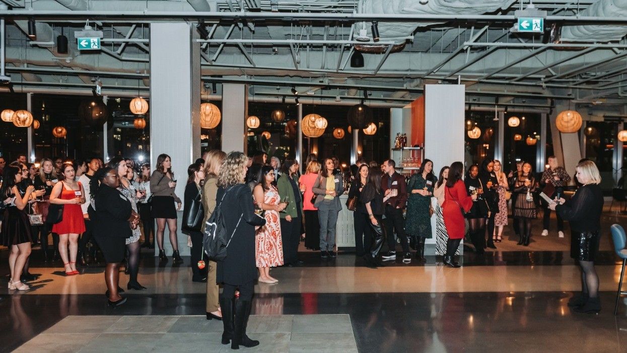 A Toronto CREW Event in December 2024.