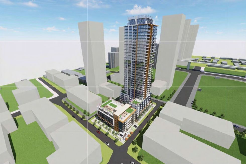 Genaris Properties Proposing 36Storey Tower Near Gateway Station In Surrey