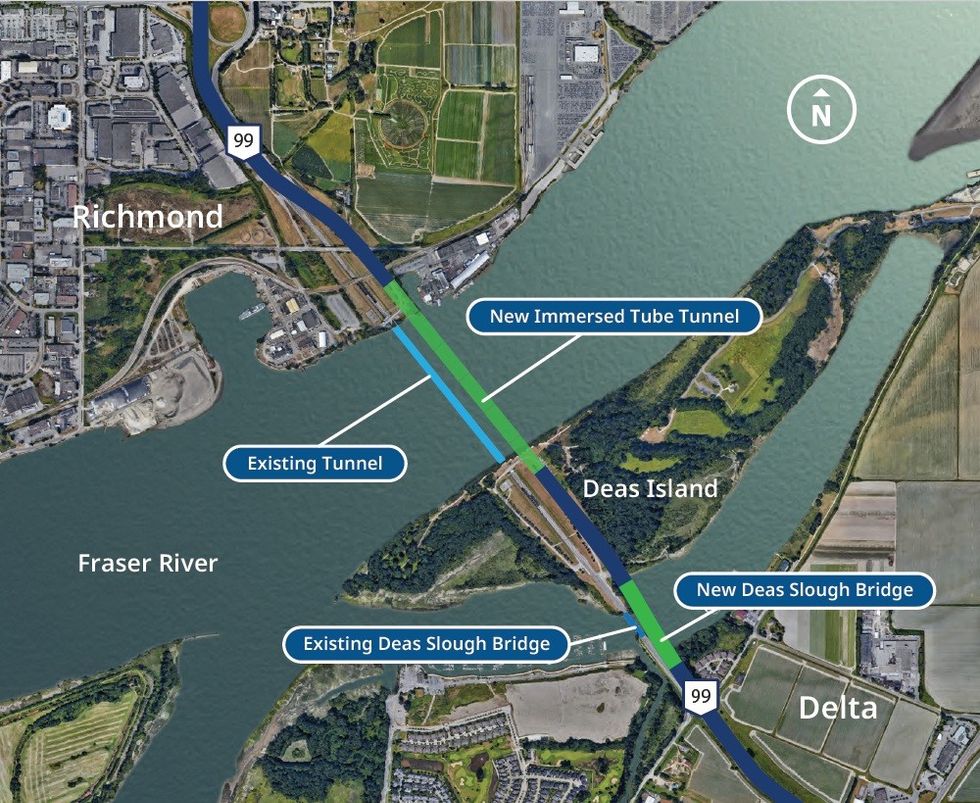 An overview of the Fraser River Tunnel project.