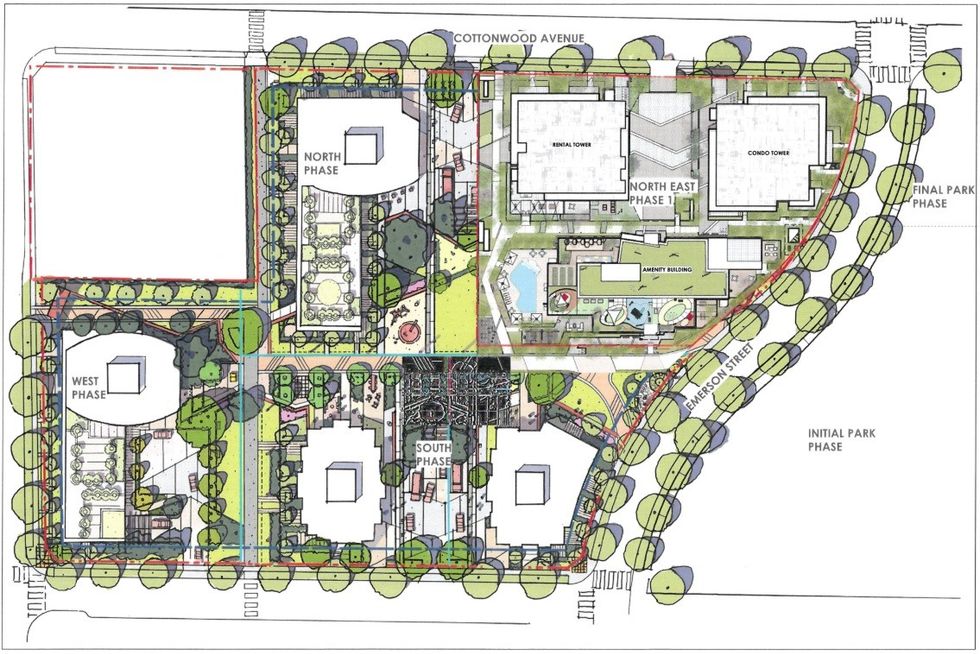 An overview of the Whitgift Gardens master plan.