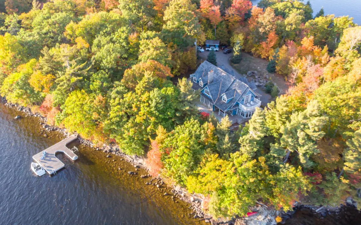 Lake Of Bays Cottage Serves Opulence, Charm, And Sunset Views For Days