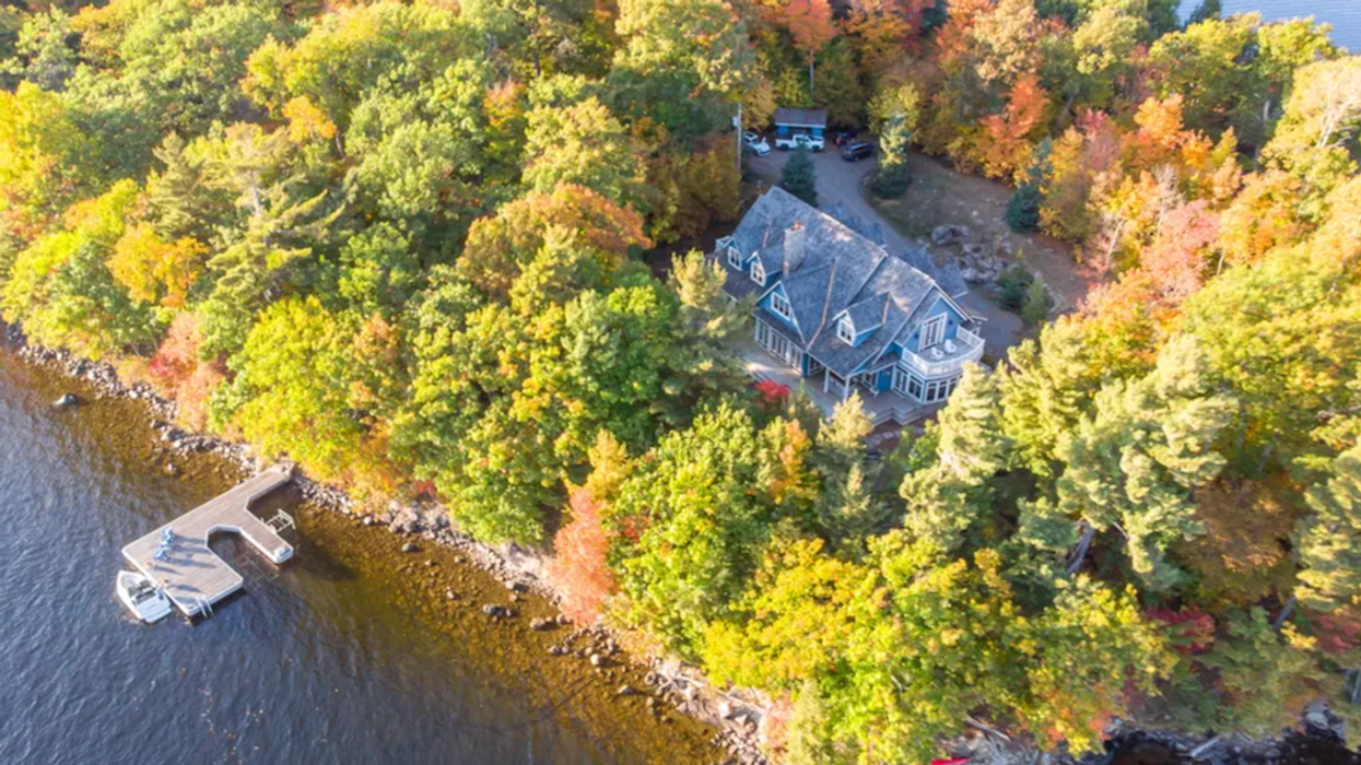 Lake Of Bays Cottage Serves Opulence, Charm, And Sunset Views For Days
