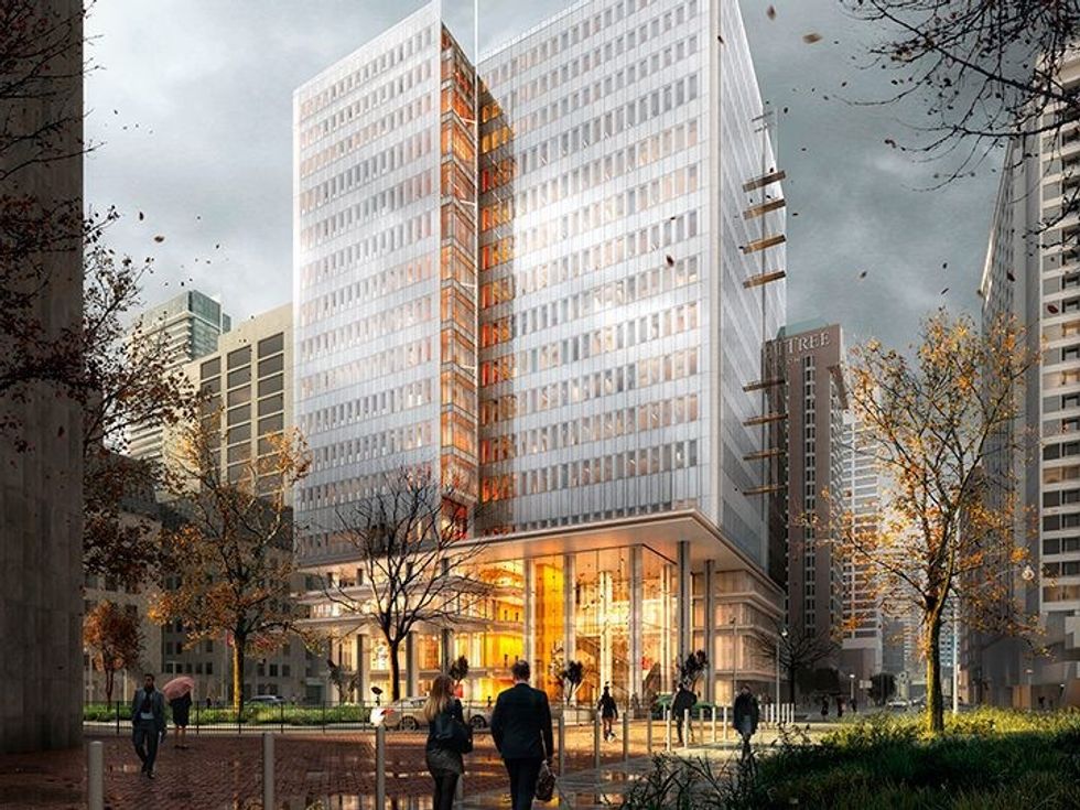 Artistic rendering of  new toronto court house 4