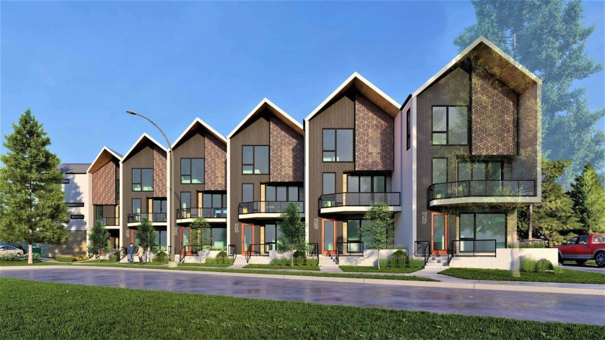 Ascension Block, a collection of infill townhomes by Cantiro.