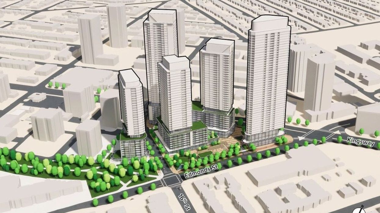 BC Housing Burnaby Kingsway Edmonds Master Plan - Hall Towers Redevelopment Project