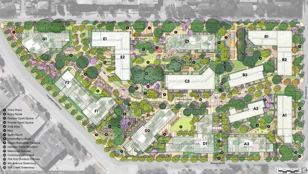 BC Housing Skeena Terrace Cassiar Street Vancouver