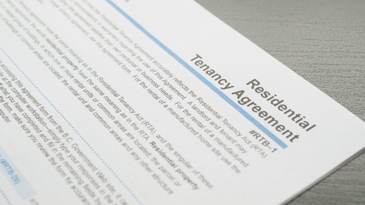 BC Renter Deposit Interest - Residential Tenancy Agreement