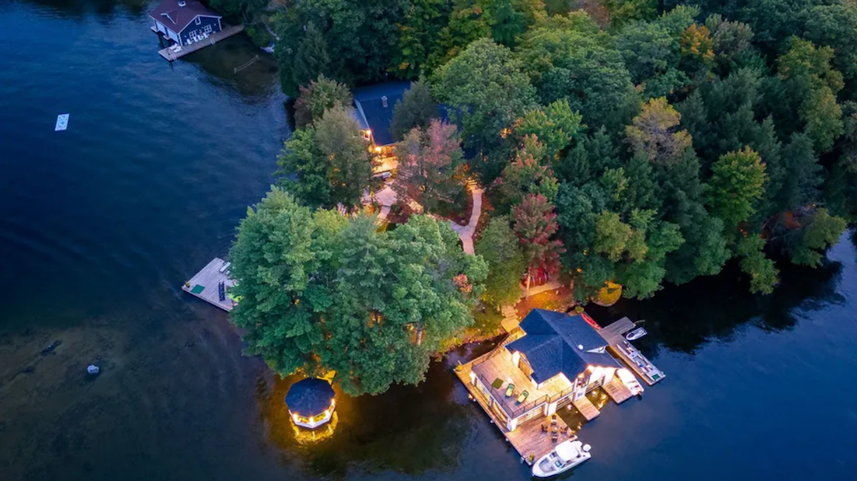 Nearly 4 Acres Of Waterfront Luxury Await At This Lake Rosseau Escape