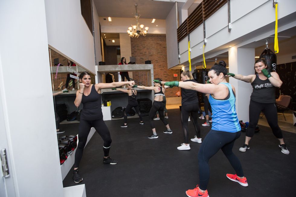 Bolo class shadow boxing 1