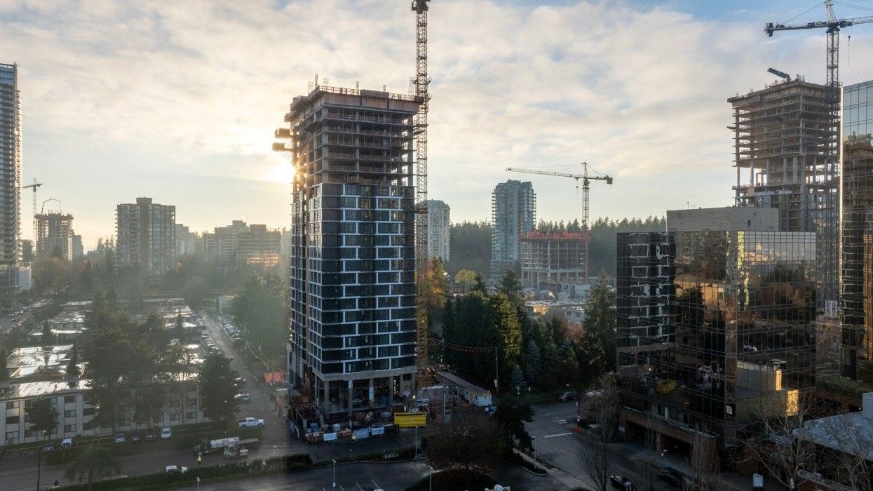 Bosa Properties' Kathleen x Kemp rental tower at 5980 Kathleen Avenue in Burnaby.