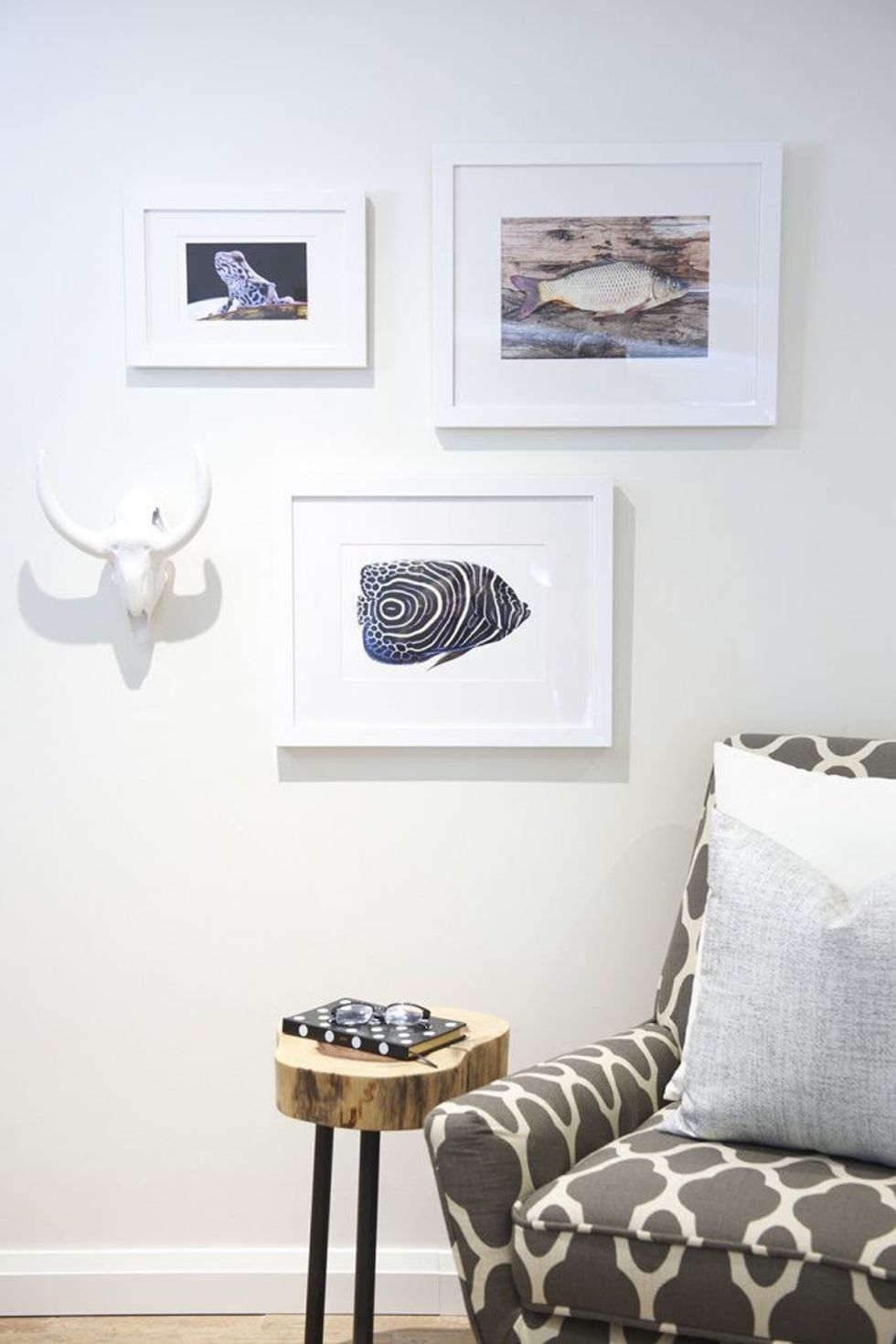 Bring the great outdoors into your cottage with some nature inspired art.