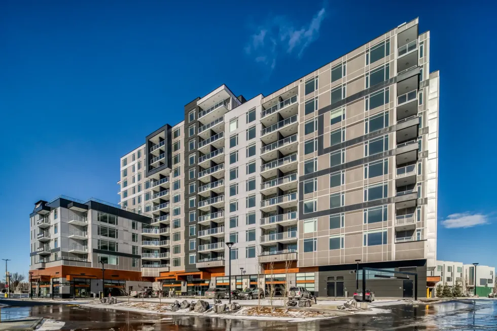 Brio at 50 Brentwood Common NW in Calgary.