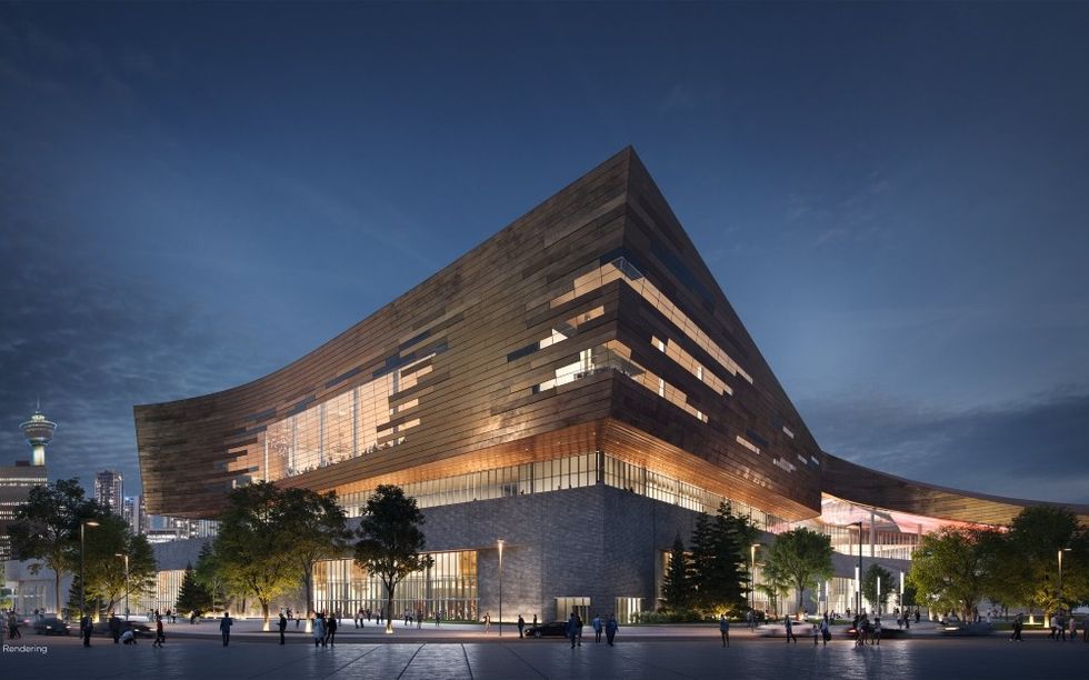 Calgary bmo centre expansion 3