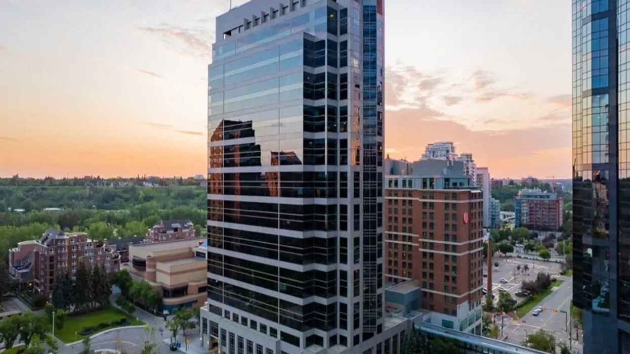 Calgary Millennium Tower Oxford Properties Aspen Acquisition